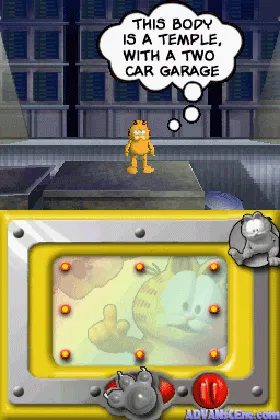 Garfield Gets Real (Europe) (En,Fr,De,Es,It) screen shot game playing